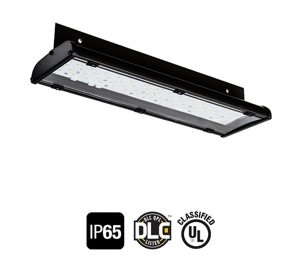 Led low bay store light fixtures